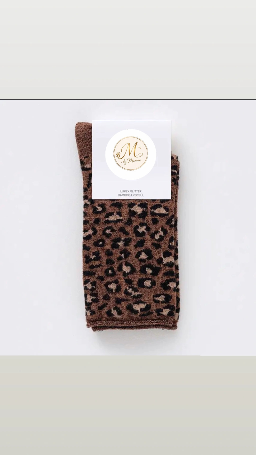Chaussettes Lurex paillettes